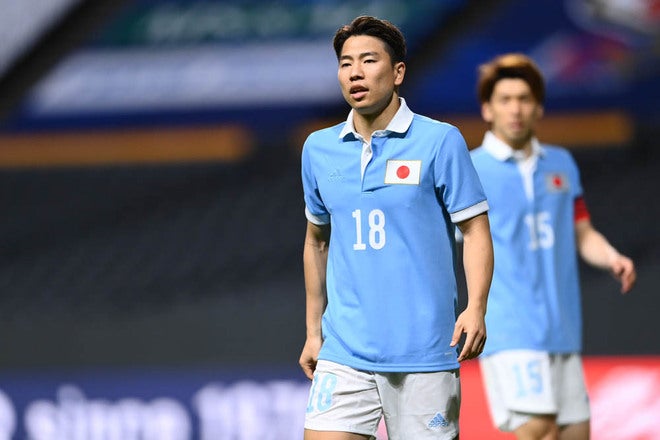 PHOTO】『サッカー日本代表100周年アニバーサリーユニフォーム』を着用