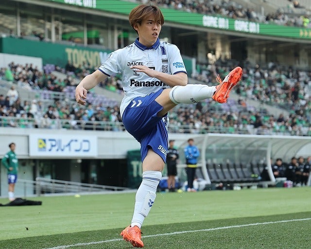 満田選手の本日分のユニフォームは完売となりました」ガンバに新加入