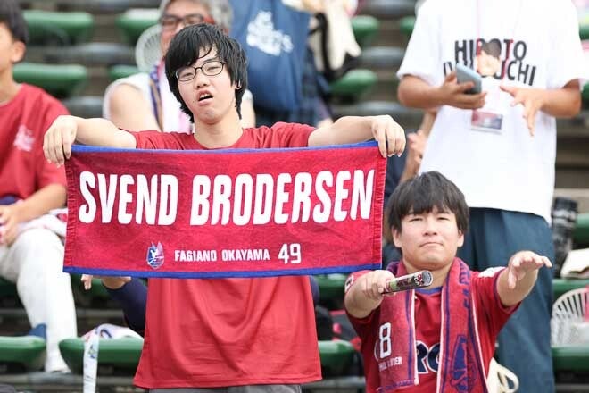 PHOTO】大声援で勝利を掴み取ったファジアーノ岡山サポーター