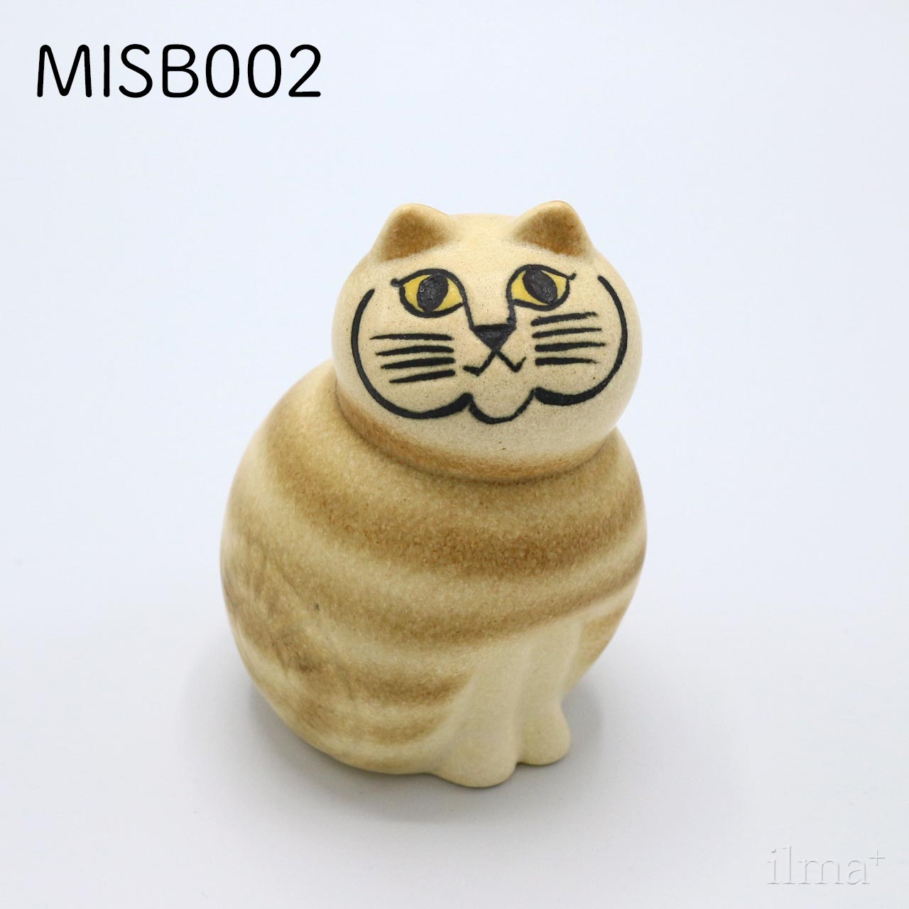 Lisa Larson MIA Sサイズ ブラウン 猫 置き物 リサ・ラーソン – 生活