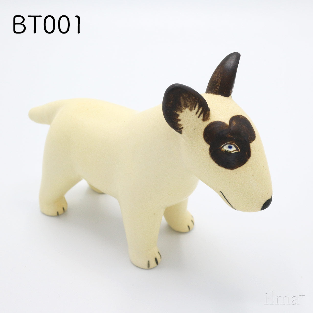 Lisa Larson ブルテリア 置き物 ケンネルシリーズ リサ・ラーソン