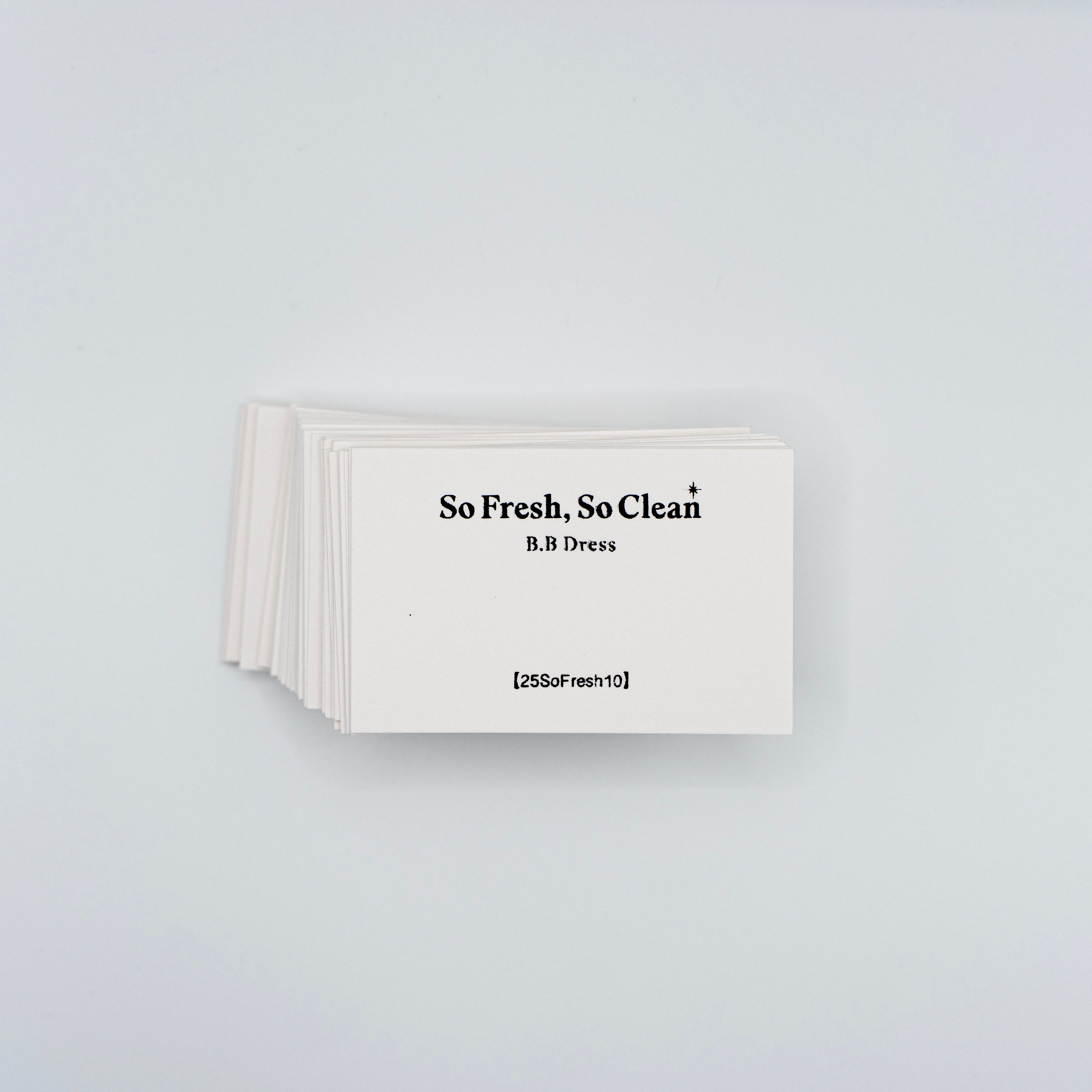 商品 – So Fresh, So Clean