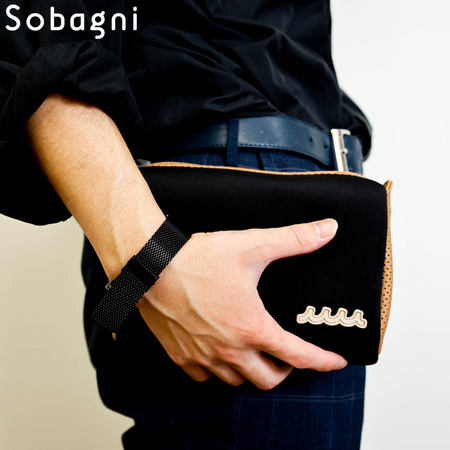 muta ムータ ポーチバッグ 国産エシカル合皮 ネオプレーン