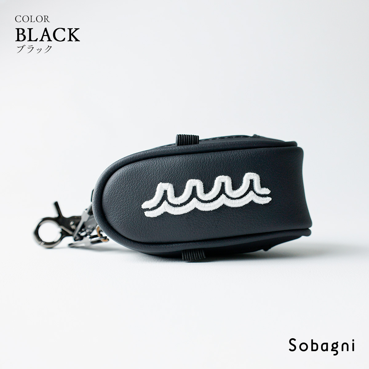 muta marine ムータ エシカル合皮ゴルフボールケース