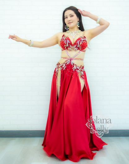 送料無料】 即納 ベリーダンス オリエンタル 衣装 ベリーダンス衣装