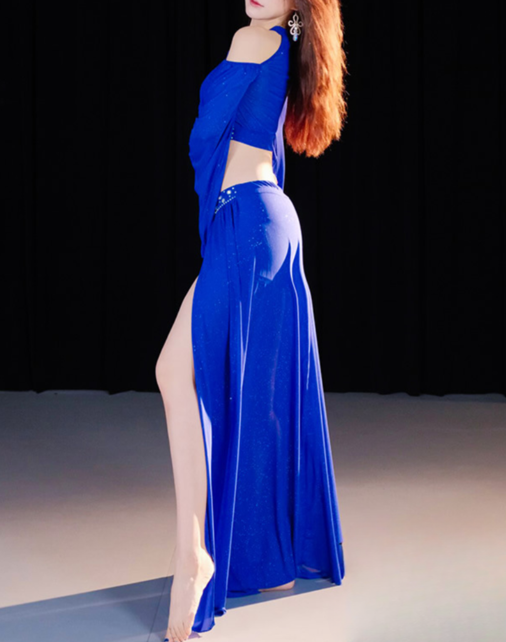 送料無料】即納 ベリーダンス レッスン着 レッスンウェア セットアップ