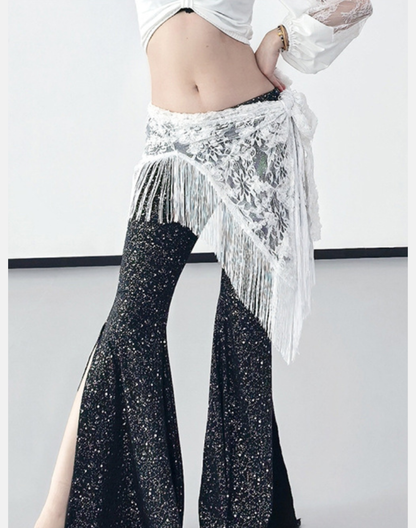 送料無料】レースヒップスカーフ｜ベリーダンス ヒップスカーフ 衣装