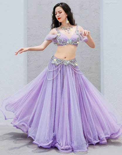 送料無料】即納 ベリーダンス オリエンタル 衣装 ベリーダンス衣装