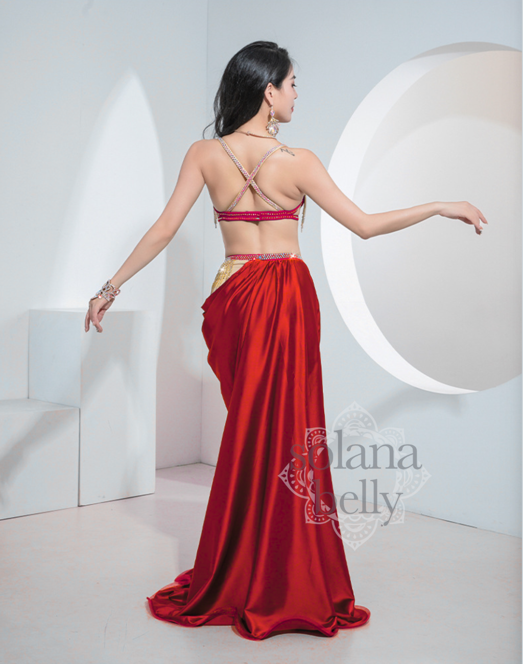 送料無料】即納 ベリーダンス オリエンタル 衣装 ベリーダンス衣装