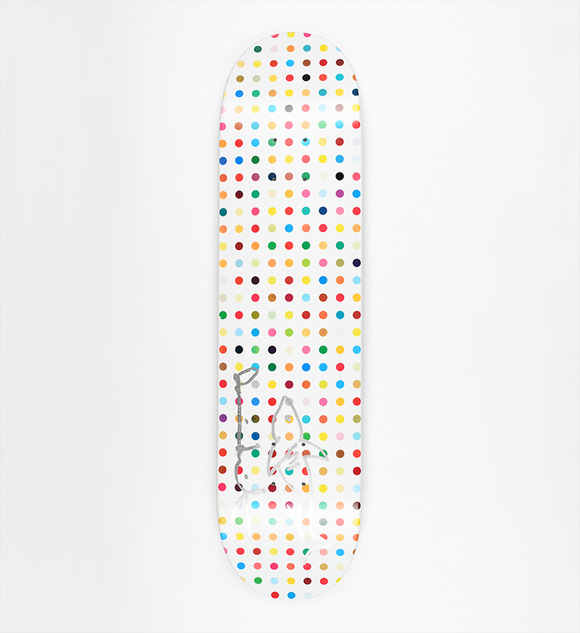 Damien Hirst x Supreme - Shark deck • Artwork drawn