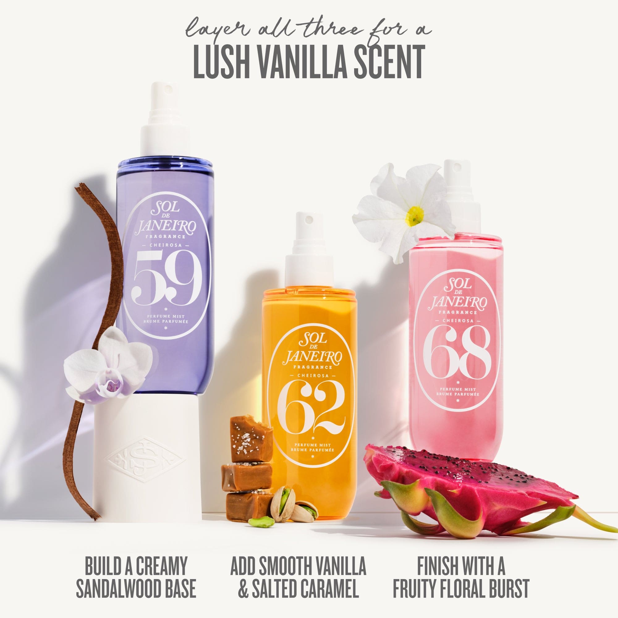 Cheirosa 59 Delícia Drench™ Perfume Mist – Sol de Janeiro