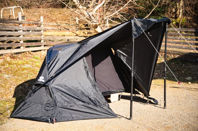 GOGlampingのコットテント用フライシートSKY EYE CT FLYの紹介