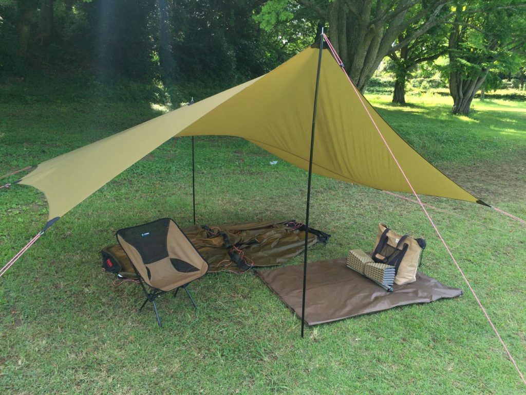 ヒルバーグ タープ10 XP（HILLEBERG Tarp10 XP）のレビュー | ソロニワ