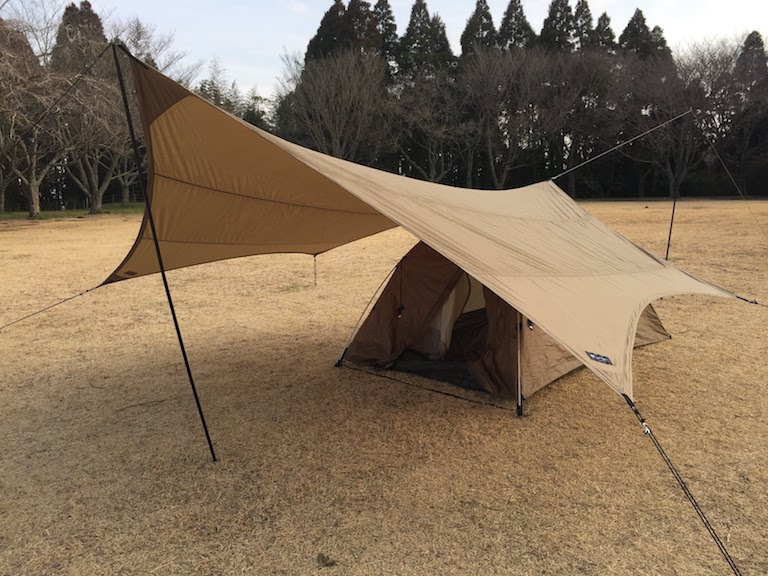 スノーピーク ヘキサ Pro.air S [TP-348] のレビュー | ソロニワ