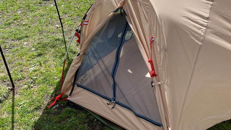 おすすめのソロ用ドームテントはコレ！GOGlamping エコアルミリッジ