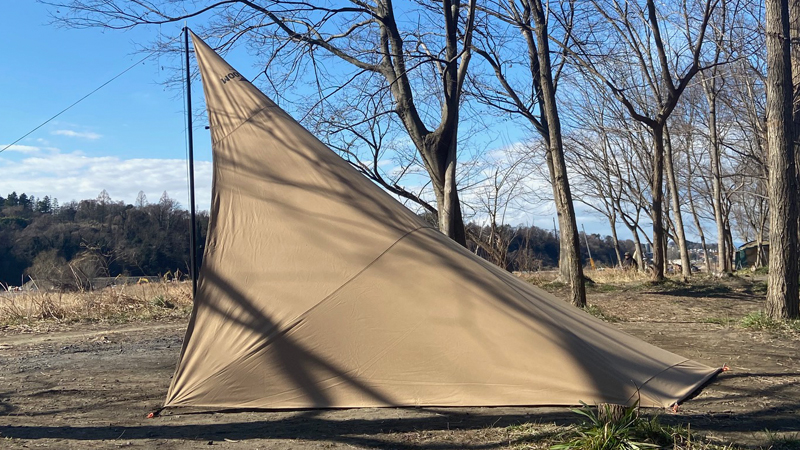 おすすめのタープはコレ！Soomloom TCウイングタープ | SoloSolo