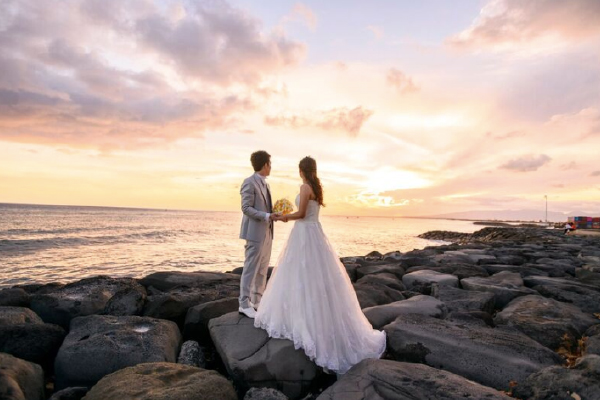 サンセットフォト | ハワイ 結婚式 ウェディング 挙式 | SOHO WEDDING