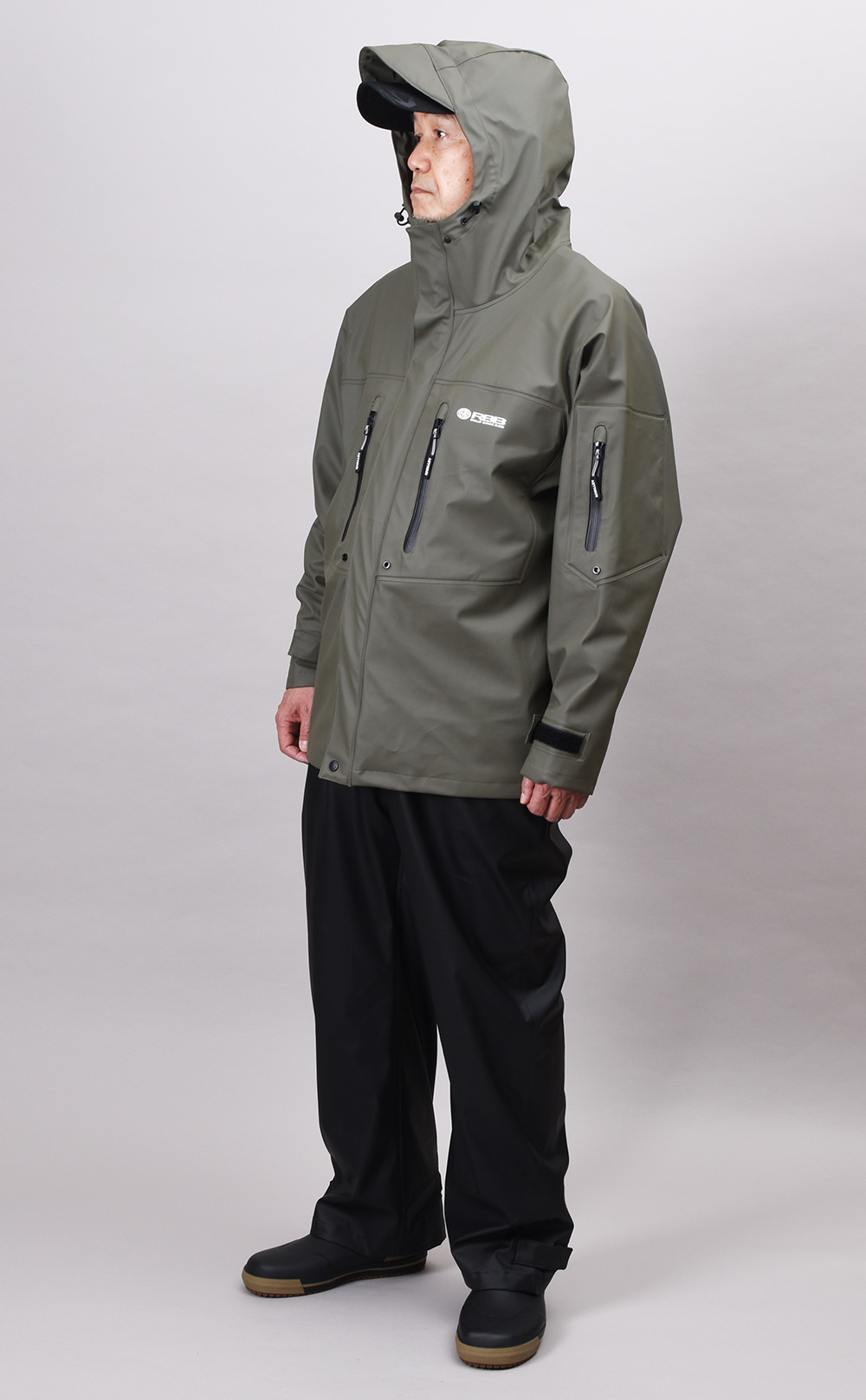 RBB リバレイ エクストリュームレインスーツ 止水ジップ L RBB