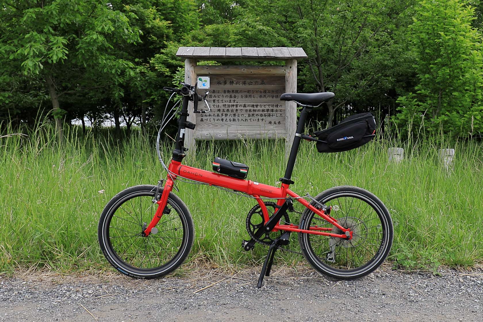 DAHON Speed P8 | 外で遊ぼう