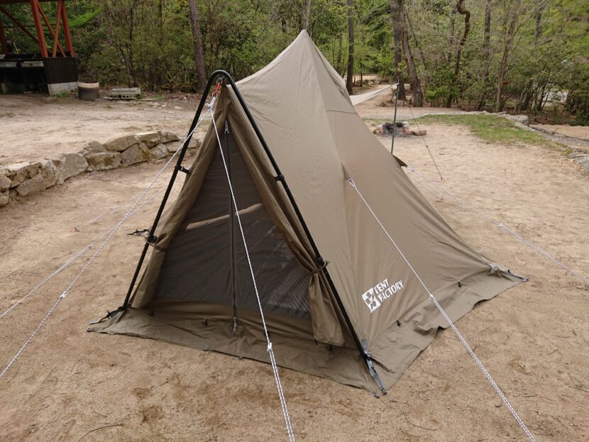 TENT FACTRY TCワンポールテント TF-TCP-180V 今更レビュー！！ | 読む