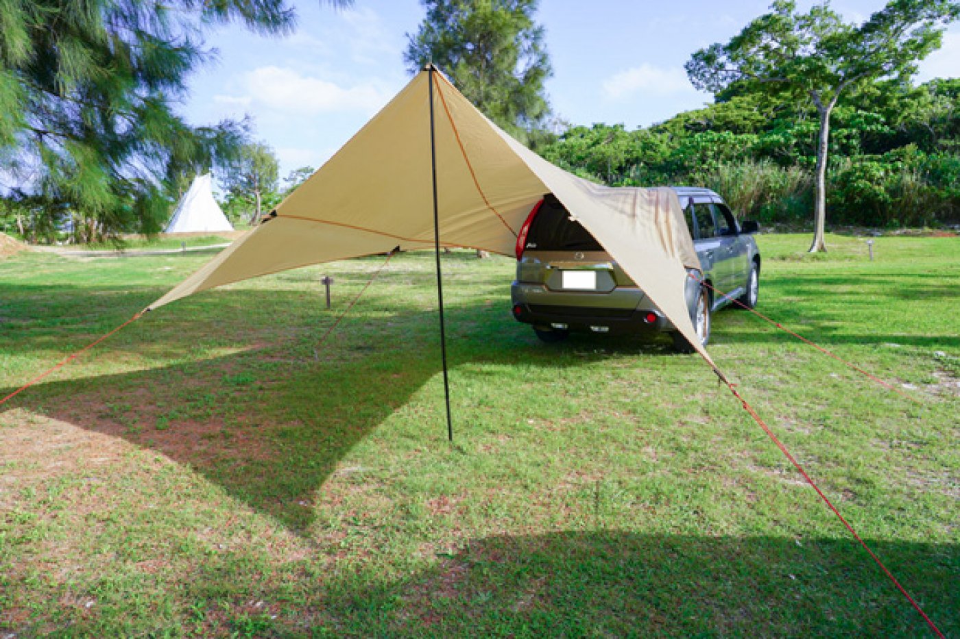 クイックキャンプ カーサイドタープ | テント・タープ |沖縄でキャンプ