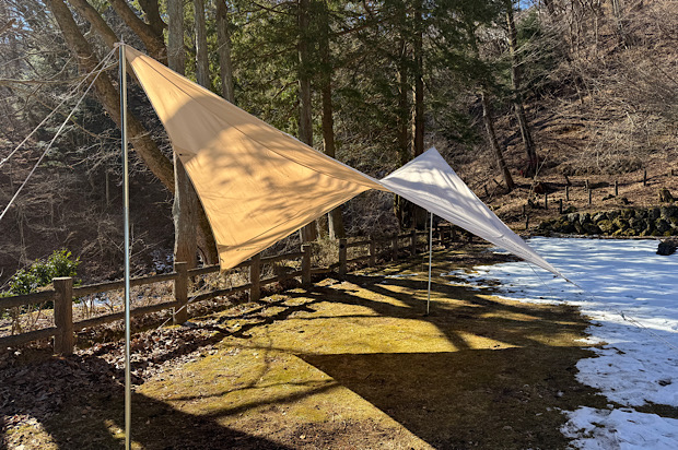 キャプテンスタッグ プレーナメッシュタープセット | テント・タープ