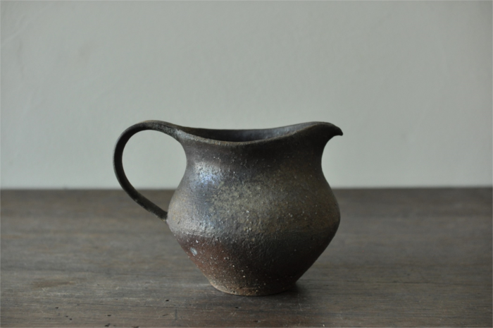 境知子：焼締ピッチャー・蓋物｜うつわ SouSou｜Online Shop