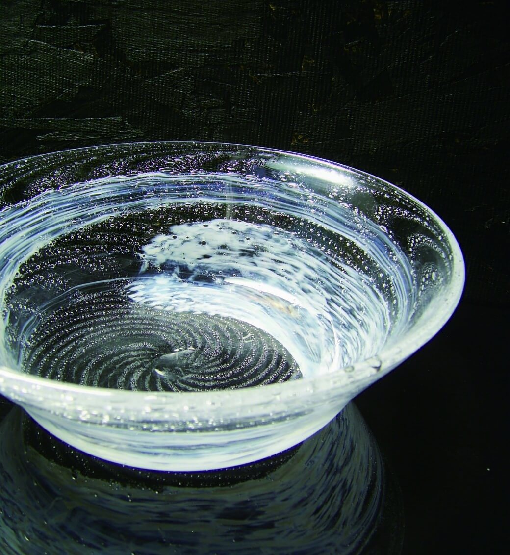 ガラス作家：添田亜希子：ペットの遺骨ガラス Soraca（そらか）