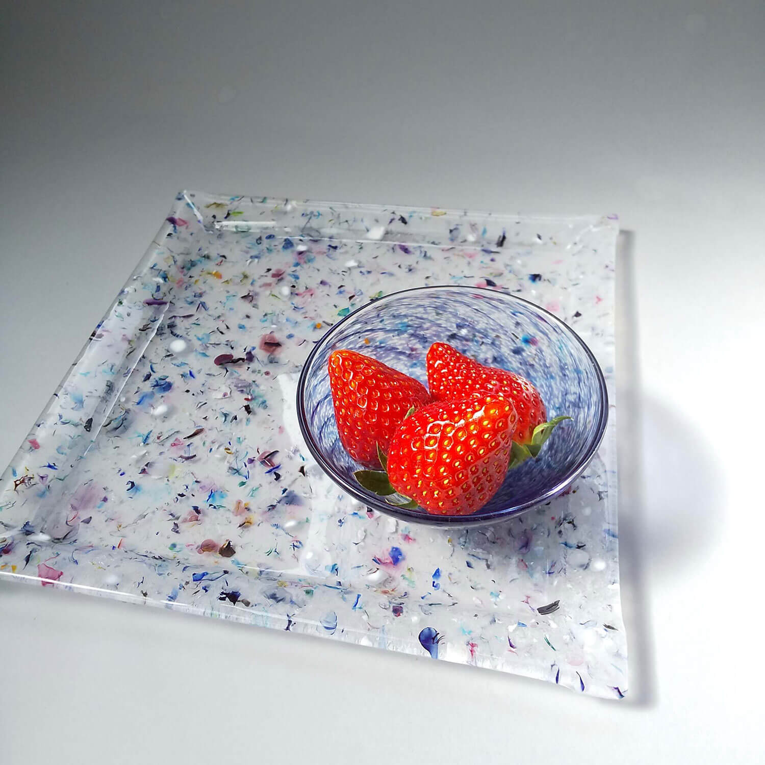 ガラス作家：添田亜希子：ペットの遺骨ガラス Soraca（そらか）