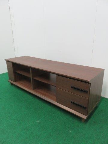 ニトリ製 テレビ台/ローボード ダークブラウン 2012年製 W1505×D430×H480