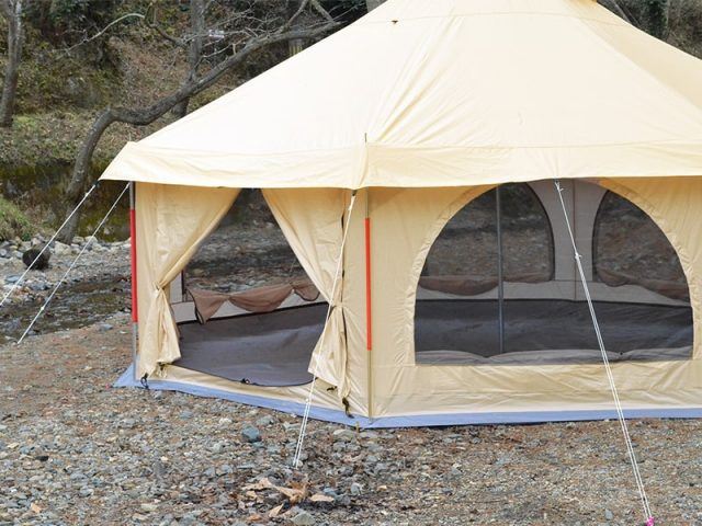 DODの『タケノコテント』で憧れのおしゃれキャンパーに！～サイズ感は