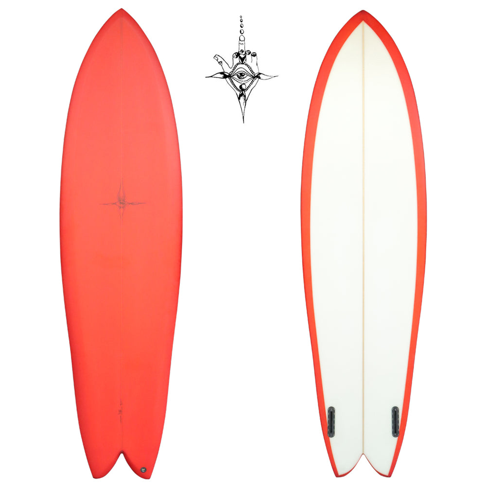 RYAN BURCH SURFBOARDS Big Squit Fish MODEL 7'0” – slowlife