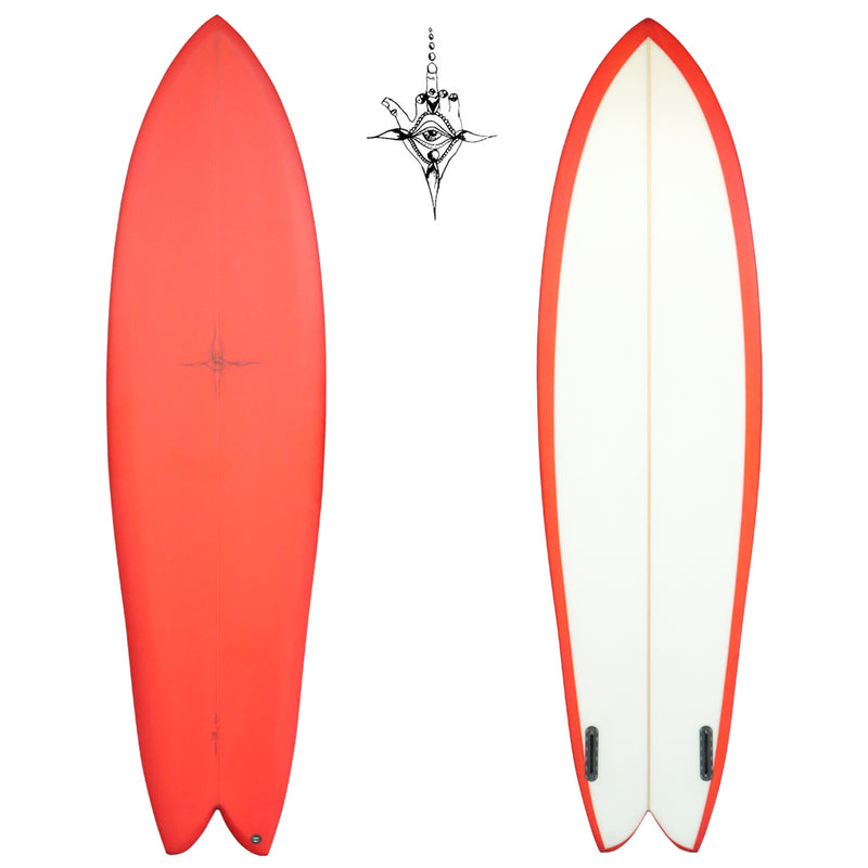 RYAN BURCH SURFBOARDS Big Squit Fish MODEL 7'0” – slowlife
