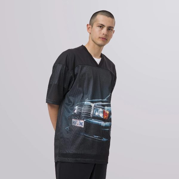 HUF H Class Jersey - Black · Slide Culture