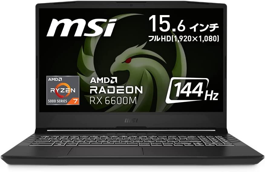 MSIのゲーミングノートPC「Alpha-15-B5EEK-3156JP」の1万円オフ