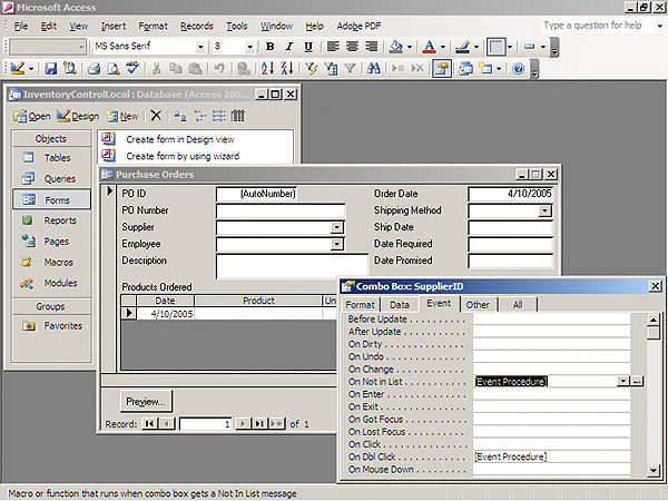 Microsoft Access 2003 - Review 2005 - PCMag UK