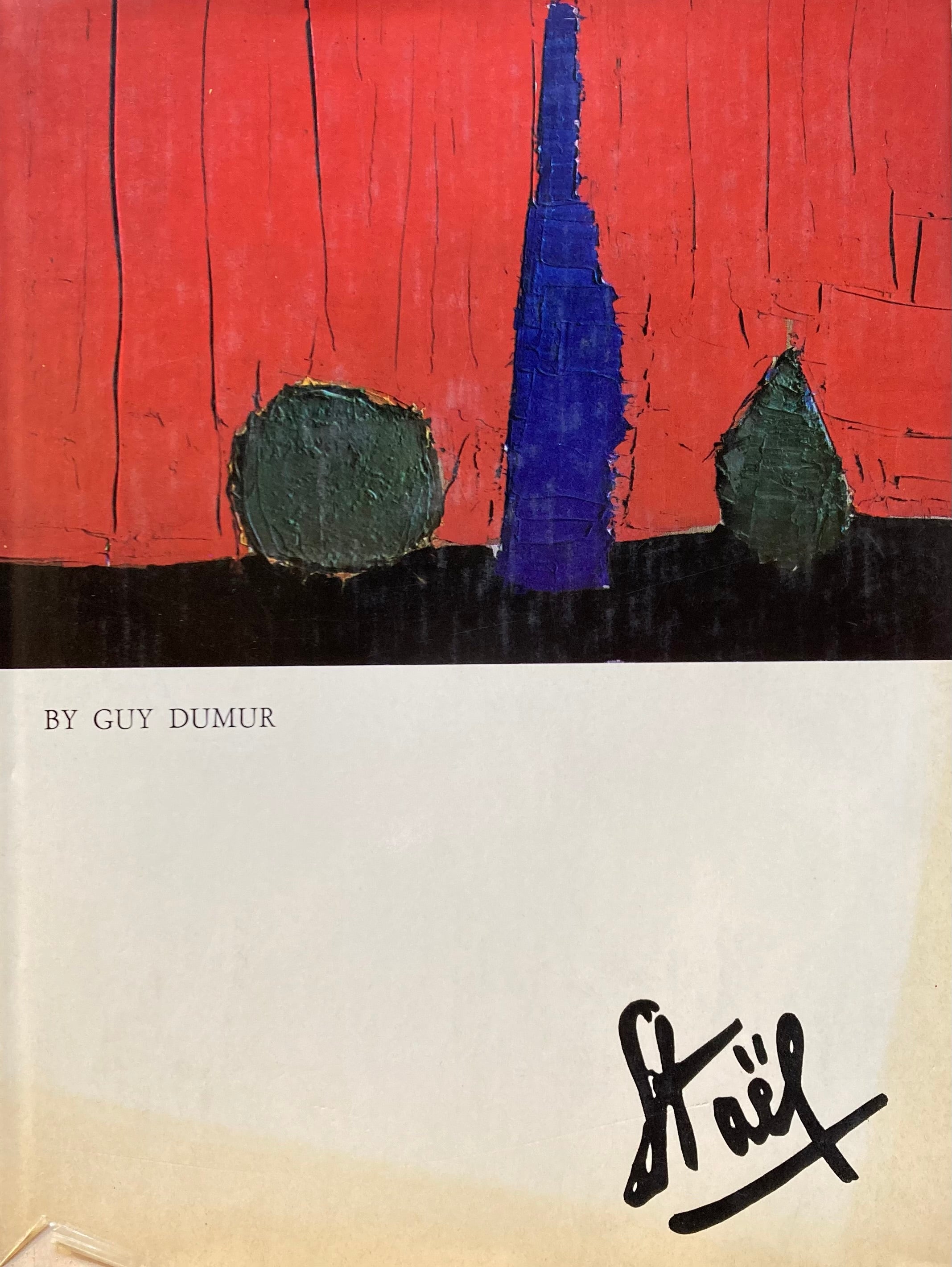 NICOLAS DE STAEL The Q.L.P Art Series Guy Dumur ニコラ・ド