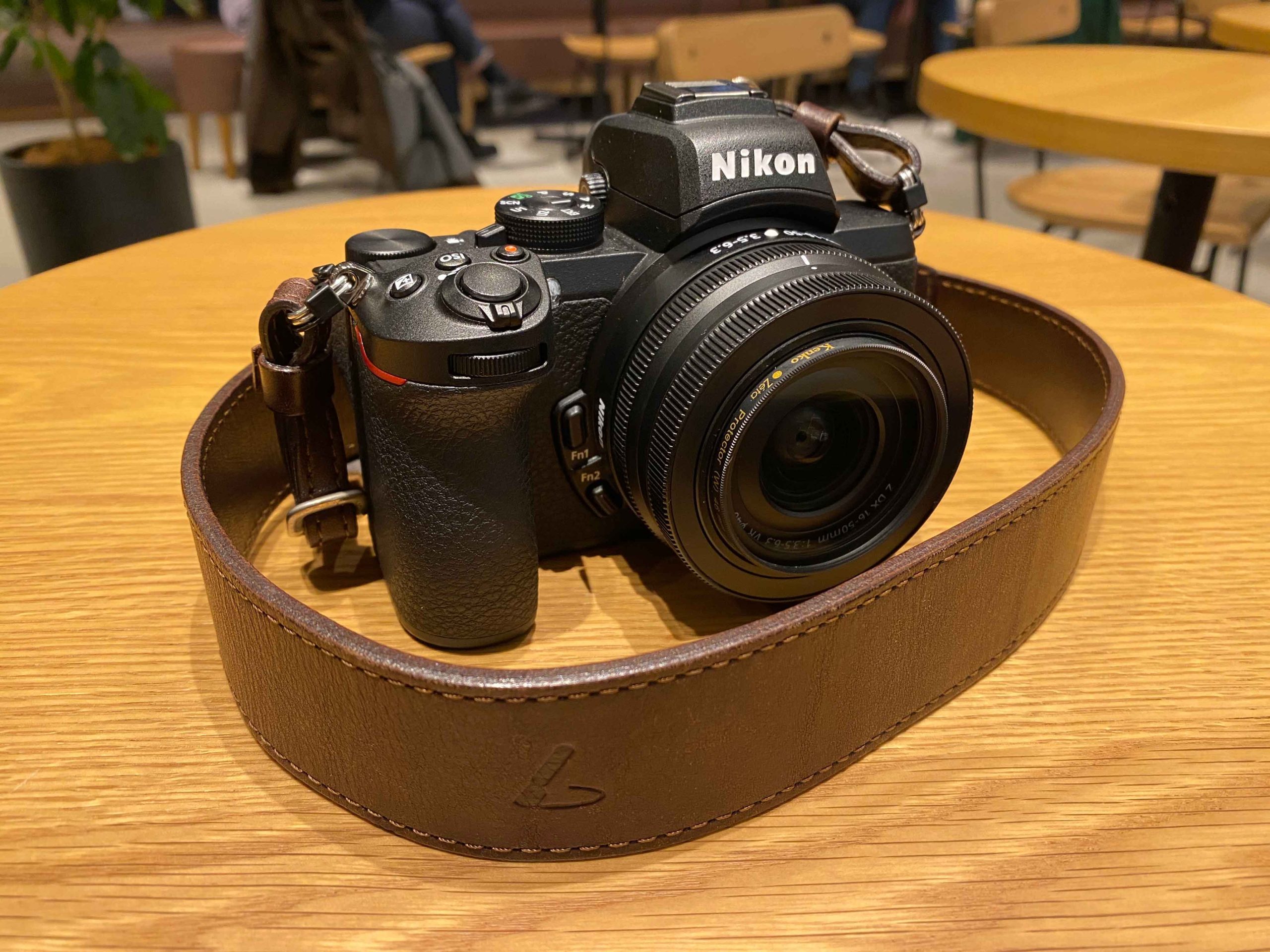 Nikon Z50』一緒買った周辺機器『土屋鞄製造所 カメラストラップ