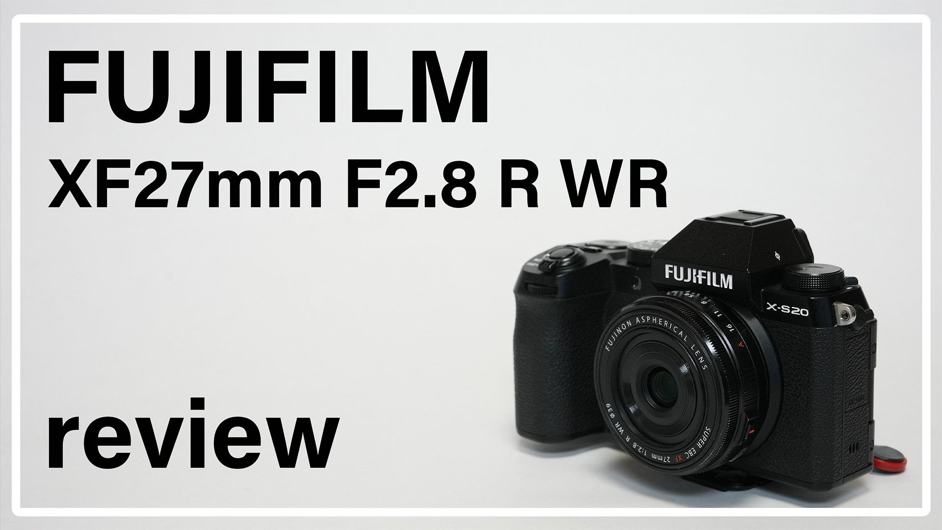 XF27mm F2.8 R WR レビュー / 84gの超小型パンケーキレンズ | smallworks