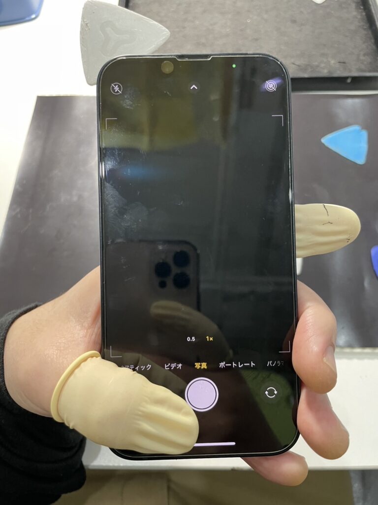iPhone14の背面カメラが故障！📷カメラの交換をしてまいります('◇')ゞ