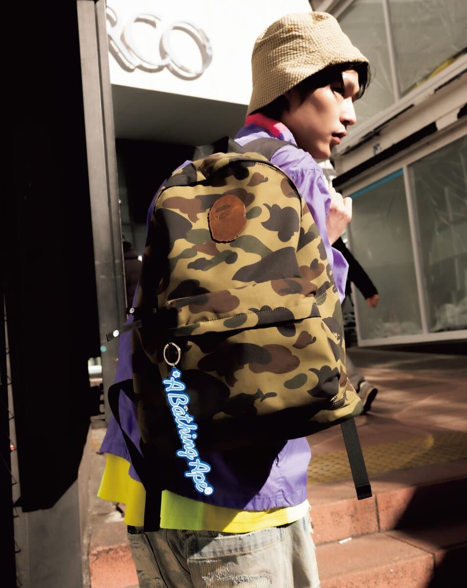 ガシガシ使えるカモ柄リュック」BAPE®の1ST CAMOが今また新鮮