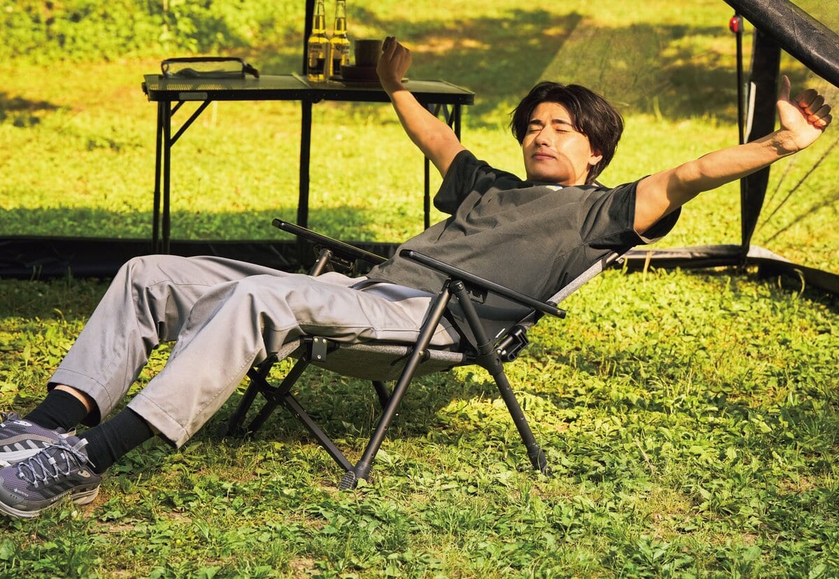 コールマンの“神チェア”が快適すぎた…」 BBQも川遊びもお昼寝も、これ1