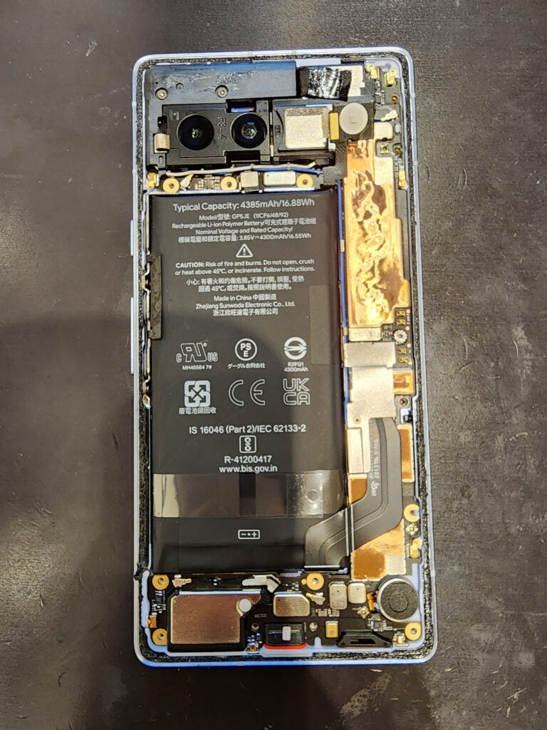 札幌苗穂店】Google Pixel 7aバッテリー交換【東区からご来店
