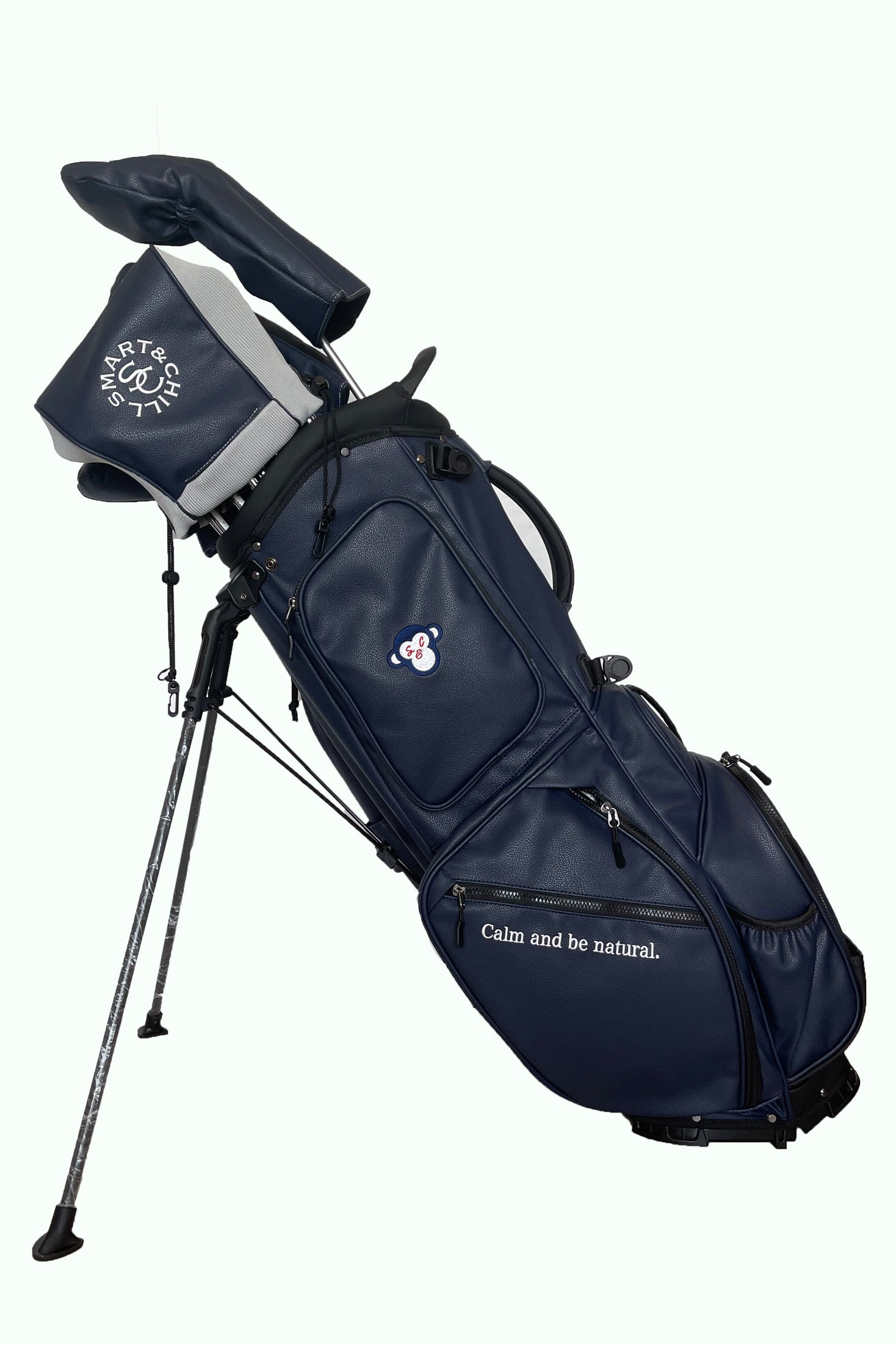 シンセティック・レザー オリジナルキャディバッグ スタンドタイプ 8.5