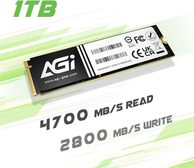 AGI/1TB NVMe M.2 2280 PCIE GEN4 | Smart Guys Computer est. 1995