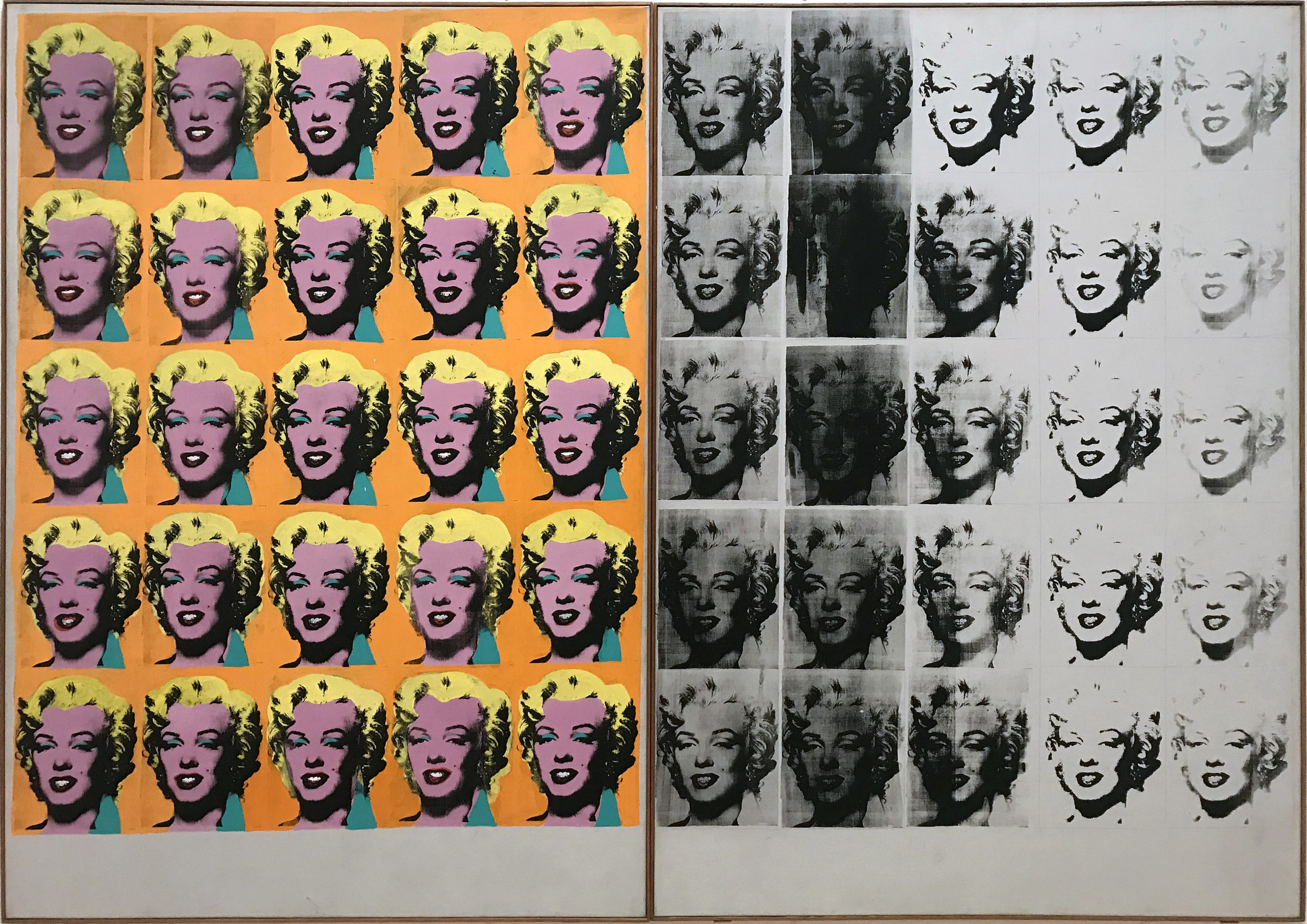 Smarthistory – Andy Warhol, Marilyn Diptych