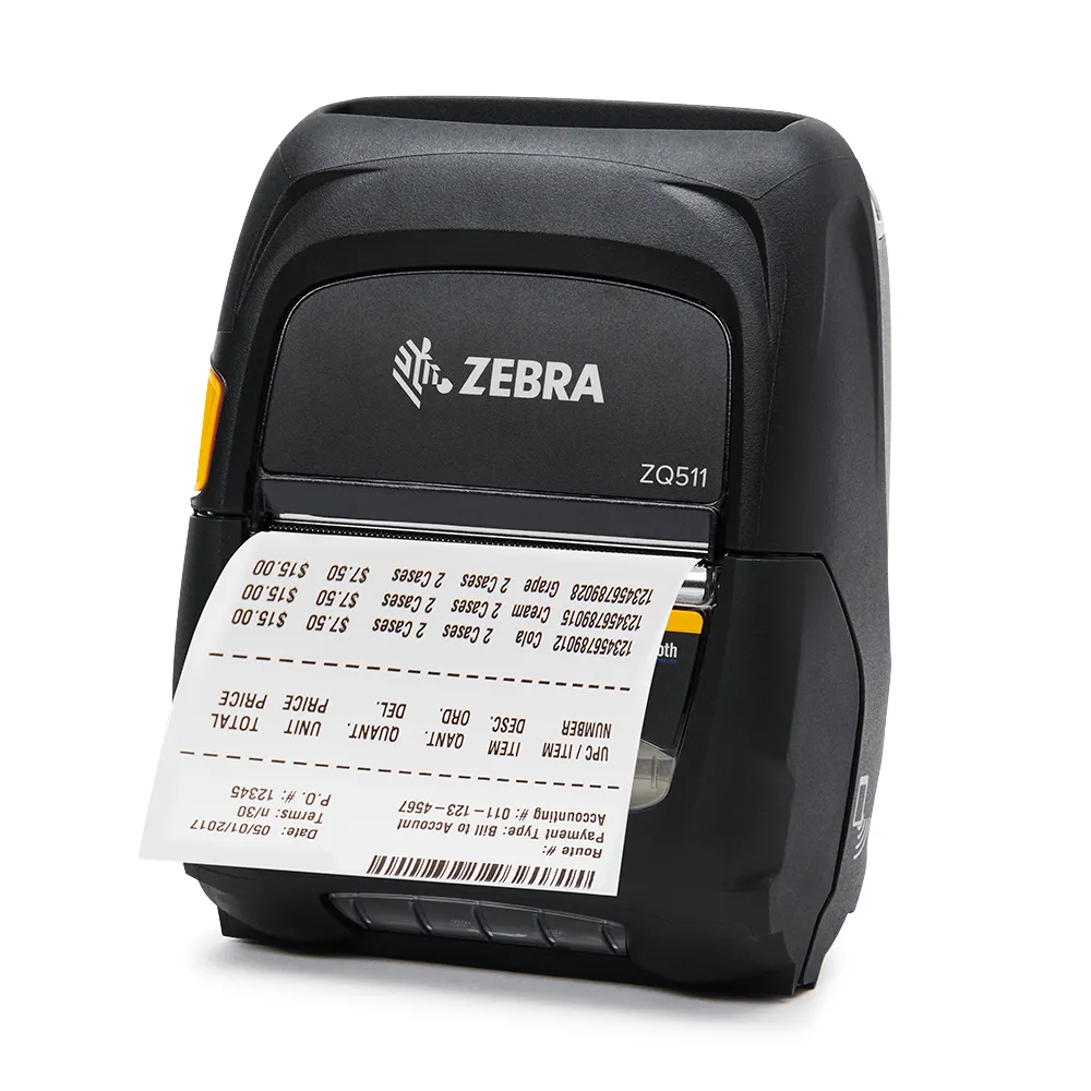 ZQ511 堅牢 3インチ型モバイルプリンタ | ZEBRA ゼブラ ウェルコムデザイン