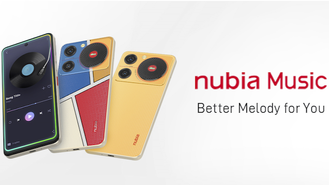 変態音楽スマホ「ZTE nubia Music」発表！まさかの「背面大型