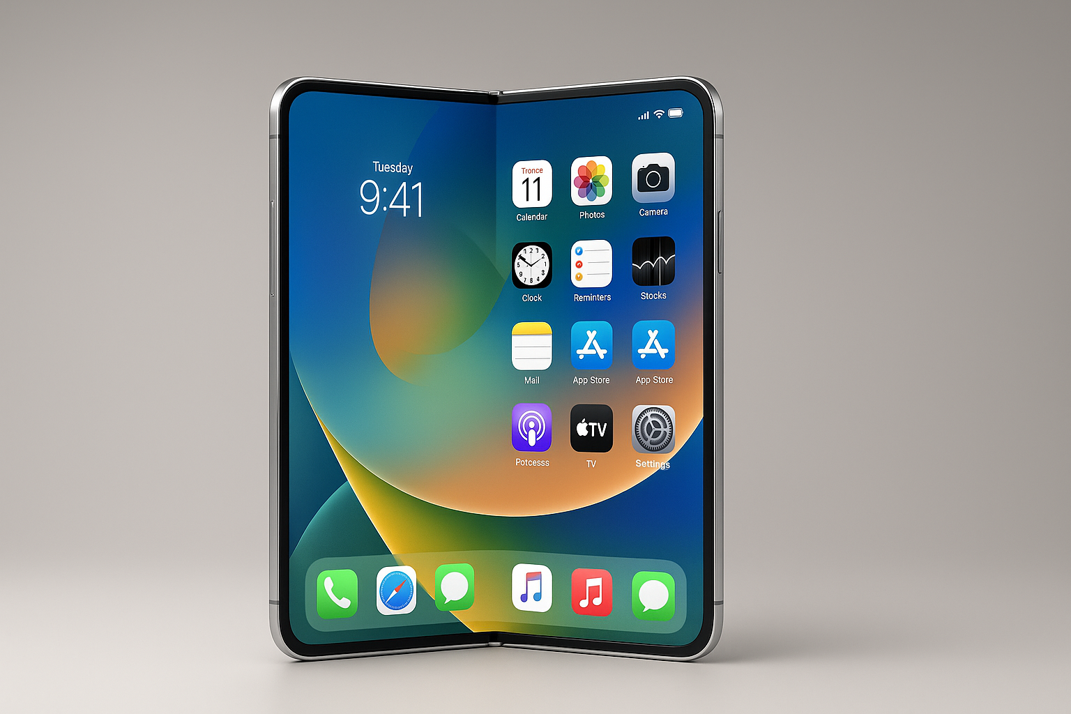 ついにアップルの折りたたみiPhoneが2026年登場か。折りたたみiPadは