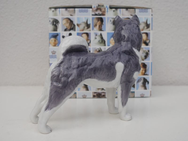 ROYALCOPENHAGEN シベリアンハスキー フィギュリン 犬 共箱 ロイヤル